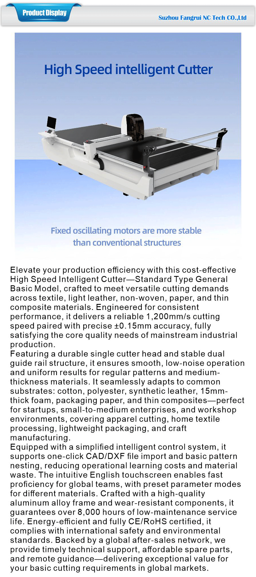 High-speed Cutting Machine -xiangqing1-FR047