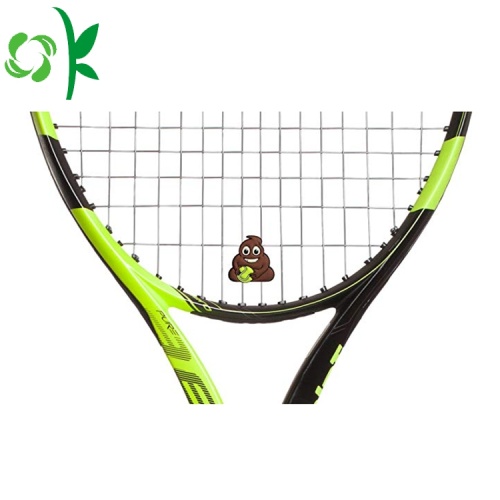 Superman merk tennis op maat siliconen racket-absorber