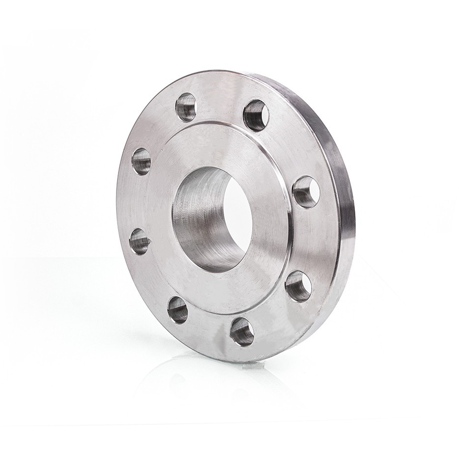 flange de face elevado em aço inoxidável