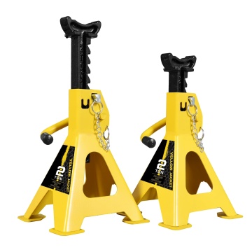 Adjustable Heavy Duty Steel Jack Stands - 3 Ton and 6 Ton Capacity