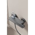 Simple Modern Space Aluminum Shower Set for Bathroom