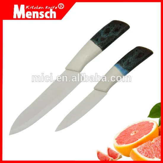 Hot sale 2pcs ceramic utility cutting tool with ceramic handle