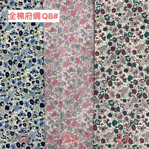 Tessuto popin di cotone 100% per indumenti da donna