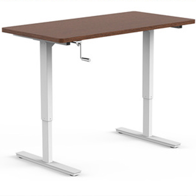 Height Adjustable Hand Manual Crank Standing Table Frame