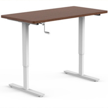 Hand Crank Height Adjustable Manual Lift Standing Desk