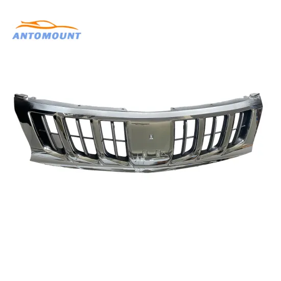 Auto Front Bumper Grille Silver Black Front Grill for Mitsubishi L200 Triton 2015-2018