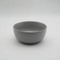 Raffondimi di tavoli in greschi in rilievo grigio, stoviglie in ceramica cinese, set di stoviglie in ceramica