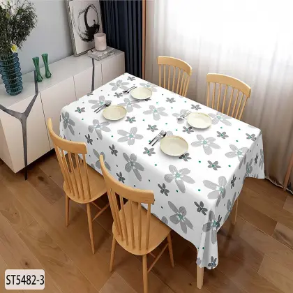 craftsmanship of the PU leather texture tablecloth