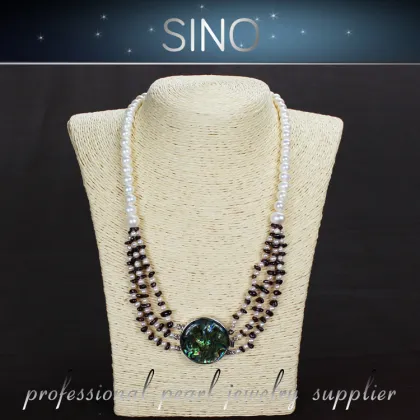 NO1 fashion pearl necklace jewelry bead necklaces jewelry designs necklace and bracelet sets