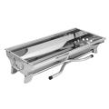 Piknik Stainless Steel Folding Portable BBQ Arang Grill