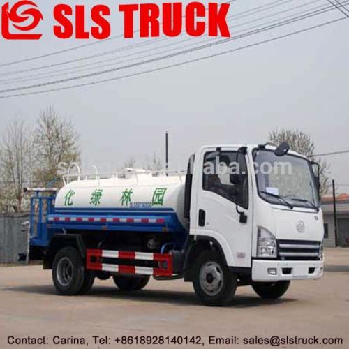 High quality 2 axles 4x2 DONGFENG 3000L water tank truck