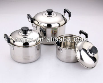 410# 10 Pcs stainless steel cooking pot