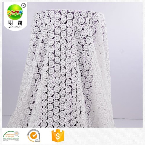China 2020 most popular products embellished lace fabric Manufactory