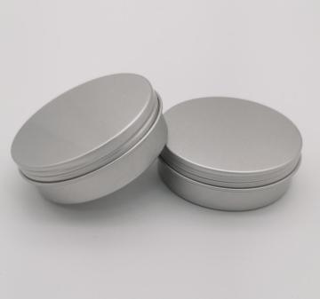 Aluminum Round Lip Balm Tin Container Bottle