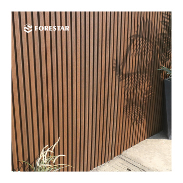 Panel Dinding Eksterior WPC Modern - Pihak Komposit Plastik Wood Dekoratif Terjangkau &amp; Langit