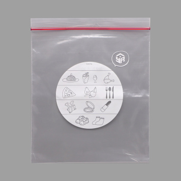 Fruit Packing Food Grade Plastic Bags - Custom Design Single Track Gallon Size Ziplock Bag