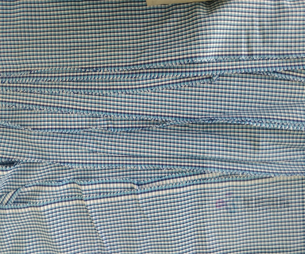 New Plain Woven 100% Cotton Striped Fabric3