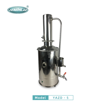 ステンレス鋼水蒸留器YAZD-5/10/20 YAZD-5WS/10WS