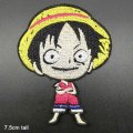 アニメフル織りラベル刺繍服パッチ