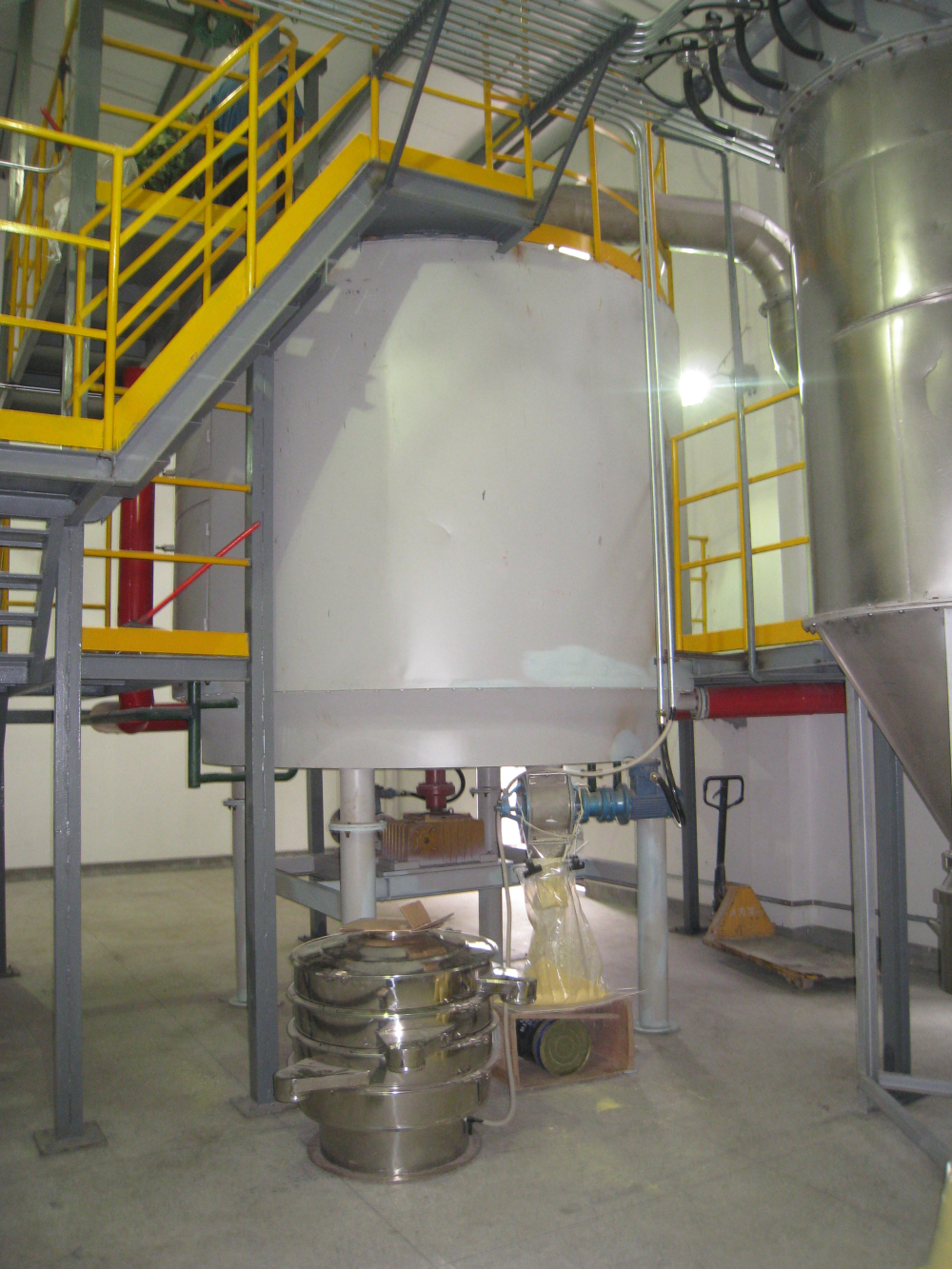 Ipagpatuloy ang plate dryer para sa pagpapatayo ng potassium sulfate