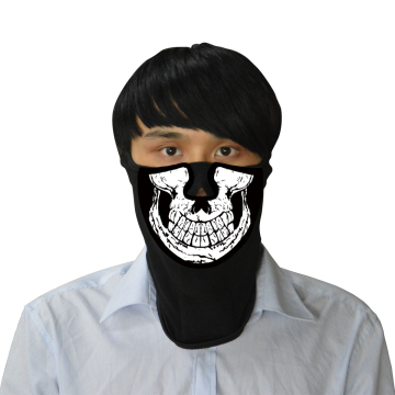 Newest Design EL Mask LED Sound Activated Mardi Gras Mask