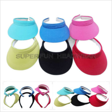 fashionable 100% cotton Headband hairpin Visors