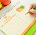 Braille Wall Calendar Logo Style