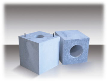 AL-9 Well Block Used At Bottom of Ladle