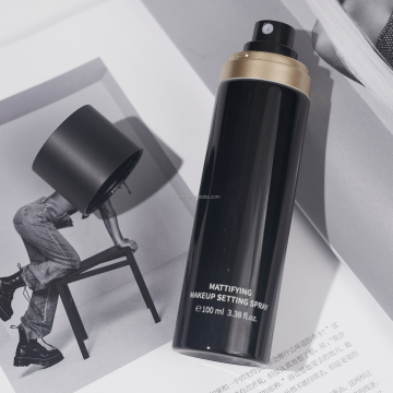 Private Label Custom High-Quality Waterproof & Sweatproof Matte Face Setting Spray for Makeup