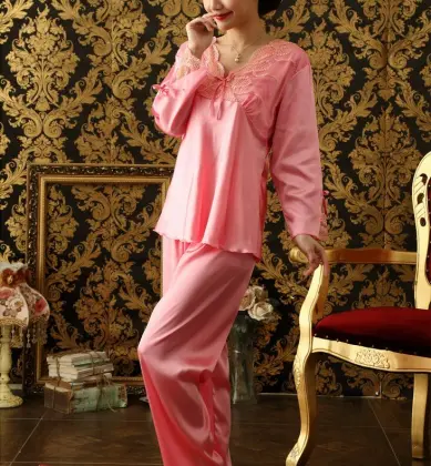 100% silk pajama with sexy less