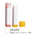 Τετράγωνο άδειο σωλήνα βάλσαμο Lip LB-2202