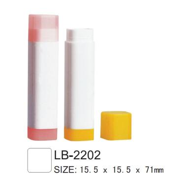 Τετράγωνο άδειο σωλήνα βάλσαμο Lip LB-2202