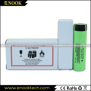 3.7V  Panasonic NCR18650B 3400mAh Rechargeable Battery