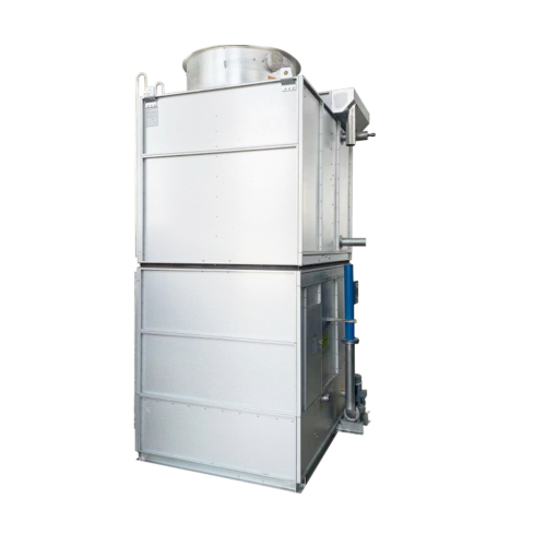 Condensador refrigerado por agua de 1575kW con dos compartimentos