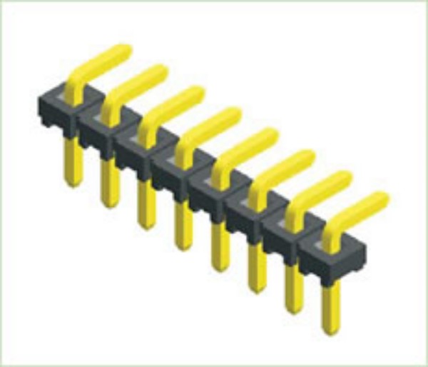 3,96 mm PIN Header Single Row Angletype