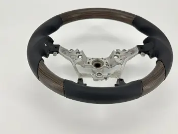 car interior steering wheel