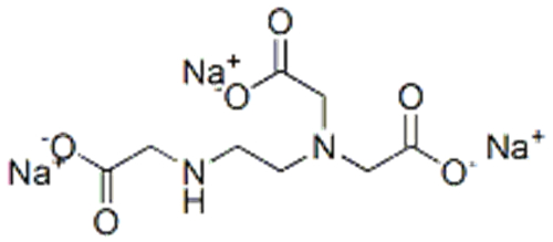Name: Glycine,N-(carboxymethyl)-N-[2-[(carboxymethyl)amino]ethyl]-, sodium salt (1:3) CAS 19019-43-3