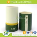 Heißer Verkauf weißer Papptee-Kanister für 500g, Großhandelskundenspezifische Entwurfstee-Zinnrohrverpackung