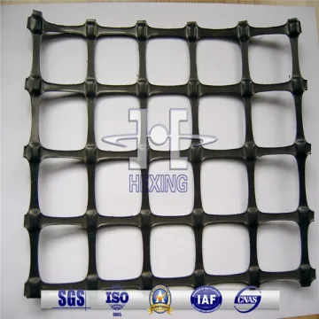 Biaxial plastics geogrid