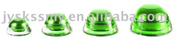 15g/30g/50g Green Color Acrylic Jar/Plastic Cream Jar