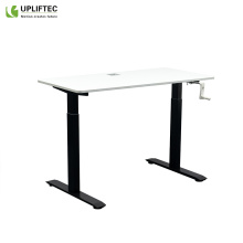Hand Crank Sit to Stand Office Desk