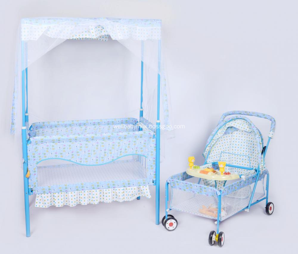Baby Bed with Stroller