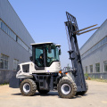 3ton 4ton diesel articulated 4 wd off-road forklift