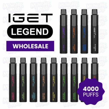 FUME Iget Legend 4000 Vape（10パック）