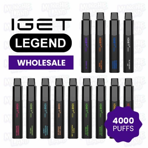 FUME IGET LEGEND 4000 Vape (10 PACK)