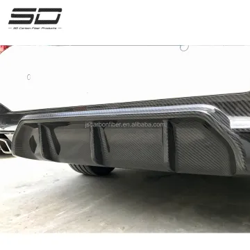 5 Series G30 G38 M5 Style Dry Carbon Fiber Body Kit with Rear Diffuser and Lip for BMW