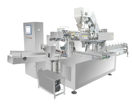 zj-200/260/300 premade pouch rotary packaging machine for solid liquid