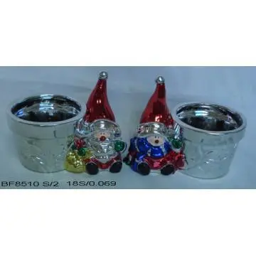 Christmas Ceramic Jars Pottery