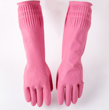Household laundry washing the dishes waterproof gloves