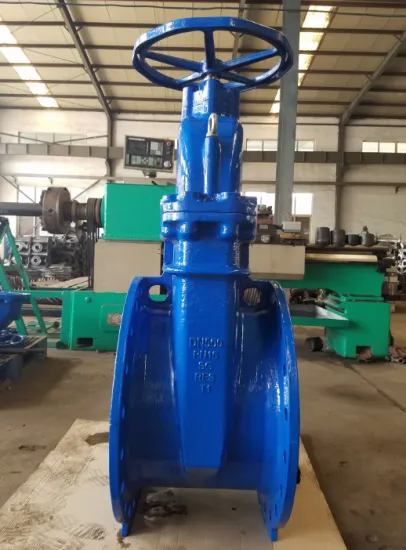 Handwheel large diameter gate valve